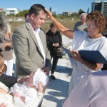 FATHER OF BABY BEING BAPTIZED