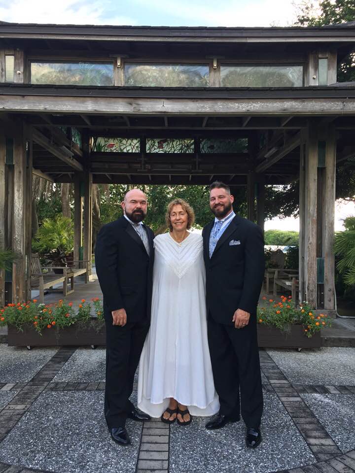 SARASOTA WEDDING OFFICIANT/MINISTER- LGBT SELBY GARDENS